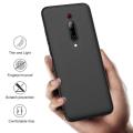For Xiaomi Redmi K20 / K20 Pro Premium Silicone Matte Soft Phone Case - Black.