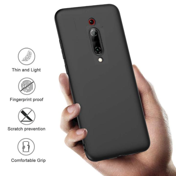 For%20Xiaomi%20Redmi%20K20%20/%20K20%20Pro%20Premium%20Silicone%20Matte%20Soft%20Phone%20Case%20-%20Black%20-%20Image%204
