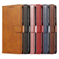 Suitable for Calf Pattern Redmi Note 13 Mobile Phone Leather Case Red Rice 13C Phone Case Xiaomi 14 Flip Case.