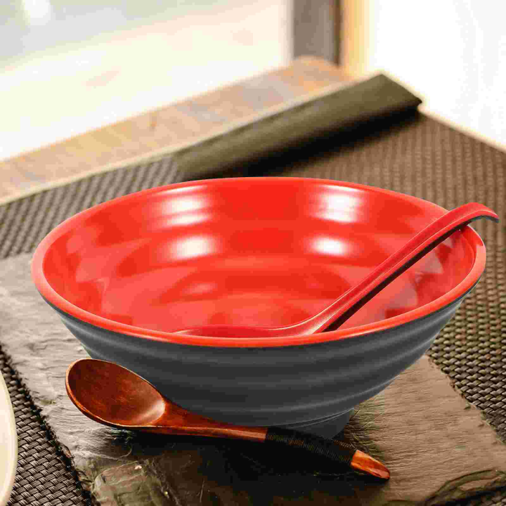 Ramen%20Bowl%20Set%20Japanese%20Style%20Oodles%20Noodles%20Restaurant%20Household%20Soup%20Spoon%20Pasta%20Microwave%20Cooker%20Multi-use%20Delicate%20Bowl%20-%20Image%203