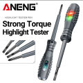 ANENG B05 Word/cross Strong Torque Highlight Screwdriver Meter Sensor Tester Pen Zero Live Detector with Indicator Electric Tool. 