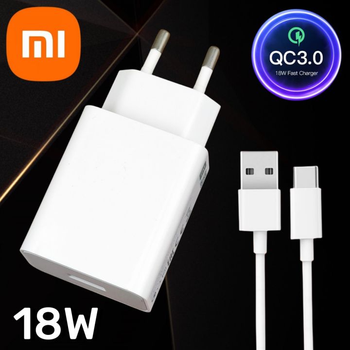 Redmi Note Pro Charger Original XiaoMi 18W QC Fast EU