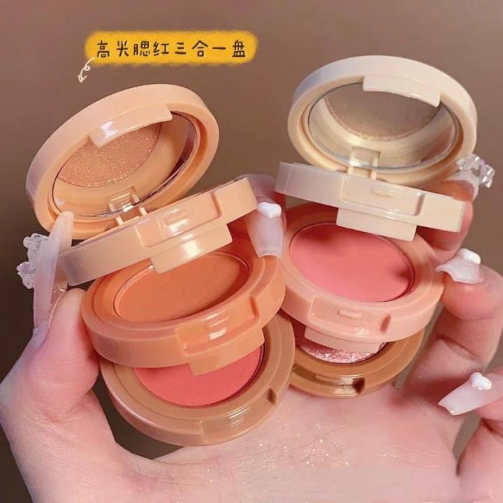 4%20In%201%20Matte%20Highlighter%20Blush%20Palette%20Pearly%20Blush%20Shiny%20Eyeshadow%20Four-layer%20Multifunctional%20Brighten%20Face%20Eye%20Makeup%20Palette%20-%20Image%206