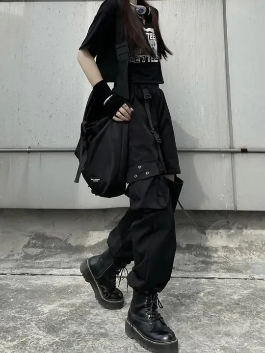 Techwear%20Cargo%20Pants%20Womens%20Hollow%20Out%20Joggers%20Goth%20Emo%20Oversize%20Pocket%20Female%20Casual%20Teens%20Hippie%20Punk%20Harem%20Harajuku%20Trousers%20-%20Image%202
