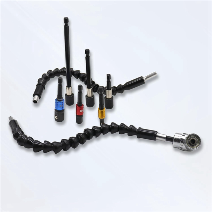 Flexible%20Drill%20Bit%20Extension%20Set%208Pcs,%20Hex%20Shank%20105%C2%B0Right%20Angle%20Drill%20Bit%20Attachment%20Set%20Kit%20Universal%20Socket%20Adapter%20-%20Image%203