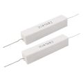 20Watt 10 Ohm WIREWOUND 20W 10 Ohm Ceramic Cement Power Wirewound Resistor 10 Ohm 20 Watt Wire Wound 2Pin Leads Fixed Cement Resistor 5% Tolerance. 