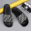 New Collection White And Grey Color P1O Slide Slipper Sandal For Men Stylish Men’s Slide Slipper S28.
