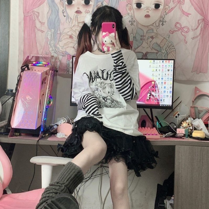 Hello%20Kitty%20cute%20Japanese%20and%20Korean%20y2k%20top%20women%20T%20shirt%202023%20new%20loose%20two%20piece%20long%20sleeved%20t%20shirt%20women%20-%20Image%205