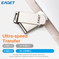 Eaget USB 3.2 32GB PenDrive 64GB 128GB 256GB USB Flash Drive Memory Stick USB 3.2 for Phone laptop or Higher Version. 