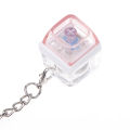 Mechanical Switch Keychain With LED Light Keyboard Key Chain Fidget Toy Keycap Stress Relief Novelty Toys Fidget Button Keyring Huiye. 