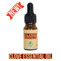ক্লোভ এসেন্সিয়াল অয়েল / Clove Oil Essential Oil- 10 ml-Vertical Dropper. 