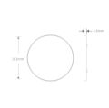 2pcs K8 10W Universal Aluminum Alloy Phone Wireless Charger, Specification:with 1m Cable.