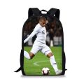 Football-star School Bags For Boys Girls 3D Print School Backpacks Kids Bag Kindergarten Backpack Men Child Mochil. 