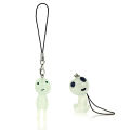 Fashion Luminous Alien Phone Lanyard Creative Resin Mobile Phone Strap Keychain NOVO. 