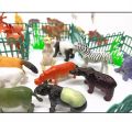 Mini Animal Zoo- Exclusive Animal Play Sets With More Than 25 Pcs Animal, Fence, Tree Etc. Learning. 