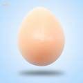 Triangle Silicone Breast Forms Fake Bra Enhancer Inserts Crossdresser Threaded 300g Beige.