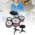 Childrens Simulation Drum Toy Boys Girls Sensory Toy Toddlers Jazz Drum Set.