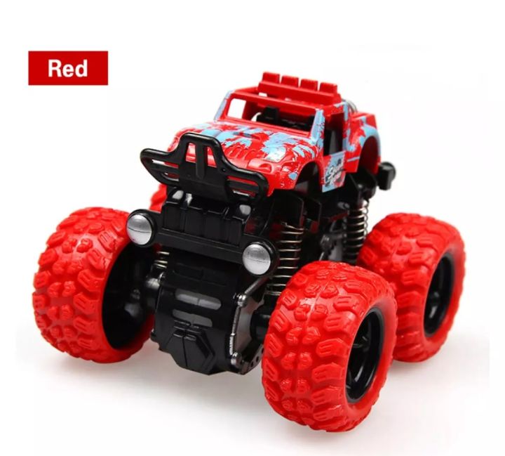 Pull%20Back%20Speed%20OFF-ROAD%20Monster%20Trucks%20for%20kids%204%20wheel%20drive%20(4WD)%20Friction%20Monster%20Truck%20Car%20with%20360stunt%20for%20kids(Red%20And%20Sky%20Blue)%20-%20Image%204