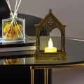 LED Vintage Lantern Flickering Flame Flickering Flame Antique Lantern Wind Lamp Electronic Candle Lamp For Home Decor Table. 