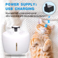 2.5L Automatic Pet Water Fountain Silent Drinking Electric Water Dispenser Feeder Bowl for Cats Dogs Multiple Pets. 