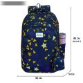 Espiral Star Print Children School Bags For Kids Satchel Primary Orthopedic Backpacks Angle Book Schoolbag with Coin Purse (17"). 