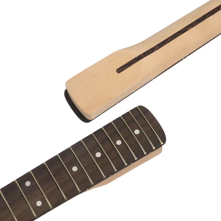 22%20Fret%20Canadian%20Maple%20Matte%20Electric%20Guitar%20Neck%20Compatible%20For%20ST%20Rosewood%20Wood%20Tube%20Left%20/%20Right%20Hand%20(with%20Line)%20-%20Image%207