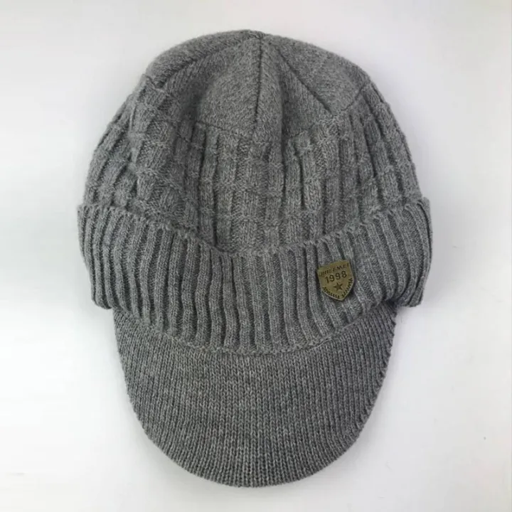 Men%20Warm%20Baggy%20Weave%20Crochet%20Winter%20Wool%20Knit%20Ski%20Beanie%20Caps%20Hat%20-%20Image%204