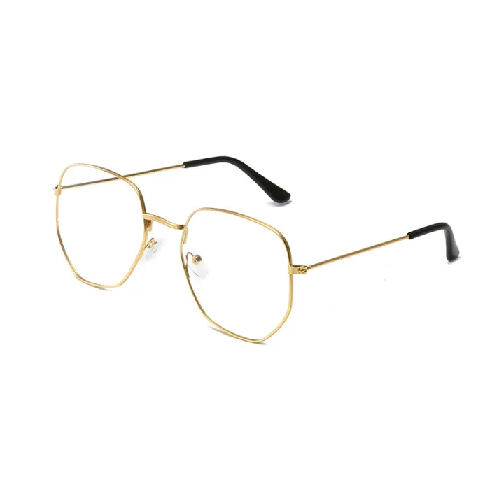 Zhou%20Yangqing's%20same%20flat%20mirror%20Internet%20celebrity%20glasses%20frame,%20female%20Korean%20version%20of%20the%20tide%20metal%20thin%20retro%20round%20face%20glasses%20frame%20-%20Image%203