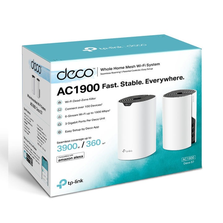 TP-Link%20Deco%20S7%20AC1900%202%20Pack%20Whole%20Home%20Mesh%20Wi-Fi%20System%20Smart%20Router%20100%20Device%20Capacity%201900%20Mbps%20Dual-Band%20with%20Gigabit%20Ports%20-%20Image%207