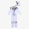 Child Astronaut Role Play Costume Boys Girls Halloween Space Suit Play School Party Performance Costume Carnival With Hat.