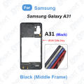 Samsung Galaxy A31 Middle Bezel Housing Frame and Back Panel Without Front LCD Frame Panel. 