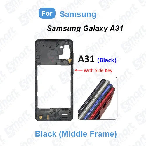 Samsung%20Galaxy%20A31%20Middle%20Bezel%20Housing%20Frame%20and%20Back%20Panel%20Without%20Front%20LCD%20Frame%20Panel%20-%20Image%207