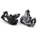 BRADOO- Bicycle Front Rear Disc Brake Caliper for XC MTB Mountain Bike Speed Clip Dual Piston Mechanical Disc Brake Set. 