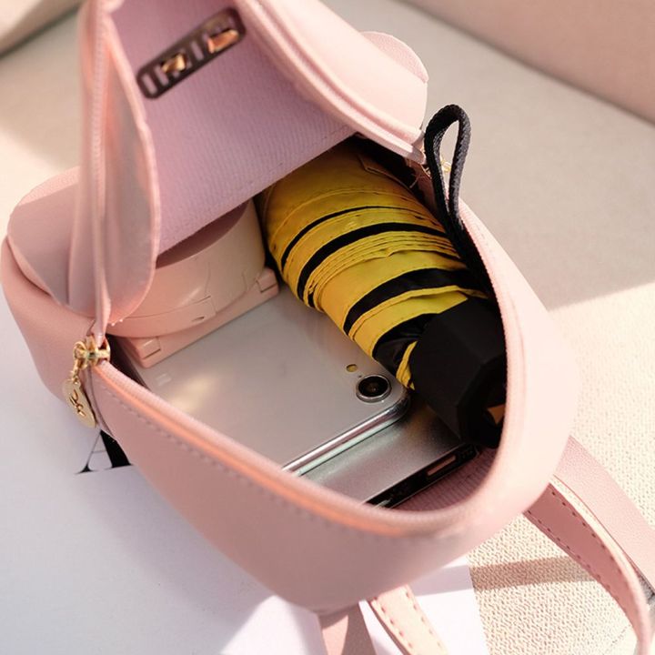 Women's%20Mini%20Backpack%20Luxury%20PU%20Leather%20Backpack%20Cute%20Graceful%20Bagpack%20Small%20School%20Bags%20for%20Girls%20Bow-knot%20Leaf%20Zipper%20-%20Image%205