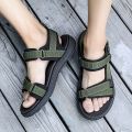 Men Sandals Summer Leisure Beach Sandals Men Shoes 2023 New Outdoor Male Fashion Comfortable Casual Slippers Falt.