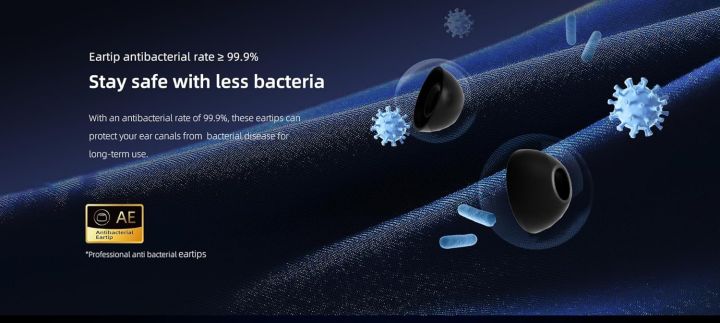 QCY%20T13%20ANC%202%20TWS%20Earphones%202nd%20Generation%204%20Mic%2028dB%20ANC%20Up%20to%2030%20hours%20Playtime%20with%20ANC%20off%20BT%205.3%2068ms%20Gaming%20Mode%20IPX5%20Waterproof%2010mm%20Dynamic%20Driver%20Wireless%20Bluetooth%20Earbuds%20-%20Image%205
