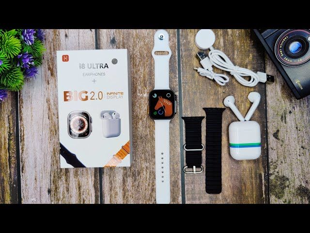 New%20i8%20Ultra%20Big%202.0%20Infinite%20Display%20Dual%20Band%20Smartwatch%20With%20Earbuds%20-%20Image%205