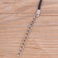 10PCS 1.5mm Adjustable Black Leather Cord Rope For DIY Necklace Bracelet Making. 