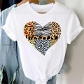 Tee Women Top Letter Love Heart 90s Clothes Lady Casual Short Sleeve Fashion Summer Tshirt Regular Female Graphic T-Shirt. 