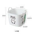 Cartoon Children Toy Storage Bucket Storage Basket Laundry Light Luxury Home Cute Dirty Clothes Storage Basket Laundry Basket Proud. 