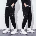 Prowow Streetwear Men's Cool Pantscket Loose MenHop New Fashion Joggers Pants Trousers Men Casual Fashion Pants.