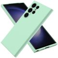 For Samsung Galaxy S24 Ultra 5G Color Liquid Silicone Phone Case. 
