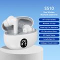 Mini TWS Wireless Earbuds, 9D HiFi Sound Bluetooth Earphones, in Ear Bluetooth Sport Headphones,Noise Cancelling Driving Headset with LED Display Charging Box. 