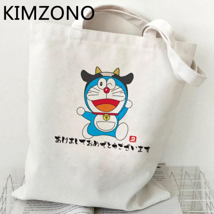 Cartoon%20Doraemon%20shopping%20bag%20canvas%20shopper%20reusable%20tote%20bag%20bolsas%20reutilizables%20string%20shoping%20boodschappentas%20cabas%20-%20Image%204
