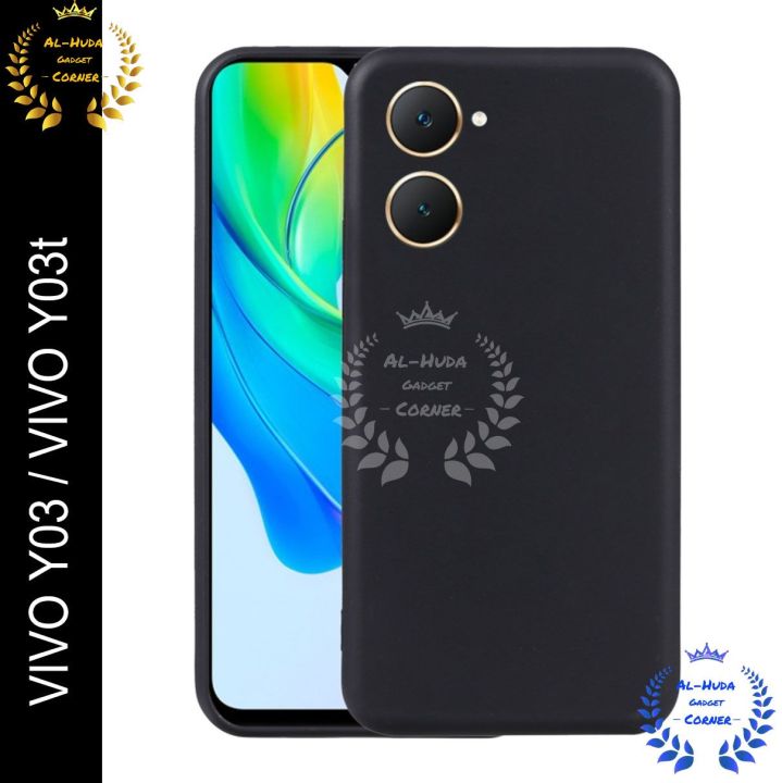 Premium Liquid Silicone Phone case for vivo Y03 / vivo Y03t Liquid Silicon Mobile Back Case Soft Silicone Phone Cover