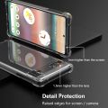 Google Pixel 6A Premium Silicone Case Crystal Clear Soft TPU Ultra-Thin Transparent Flexible Protective Mobile Phone Back Cover.