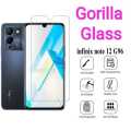 Infinix Note 12 G96 0.3mm Tempered Gorilla Glass Borderless Full View Screen Protector for 6.7 inch Display. 