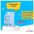 Mini Energy Meter Single Phase With LCD Digital Display.. 