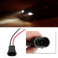 H4 Male Head Extension Connector Plug Socket with Wire Harness Heavy Duty.
