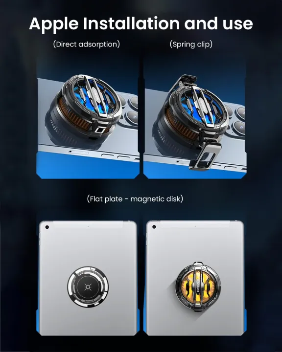 GEARBEST%20GEARBEST%20Phone%20Cooler%20Gaming%20Fan,%20Semiconductor%20Fast%20Cooling%20Fan,%20Freezing%20Constant%20Cooling%20Temperature%20USB%20Phone%20Cooler%20for%20Gaming%20Mobile%20Cooler%20Fan%20for%20iPhone%2012+%20or%20iPad,%20Phone%20Cooler%20for%20Live%20Streaming%20-%20Image%209